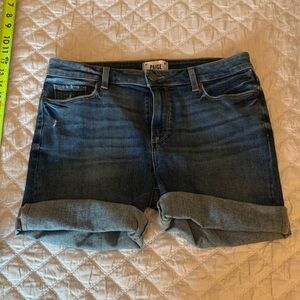 PAIGE Blue Jean Shorts